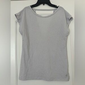 Gray Gap Fit Top